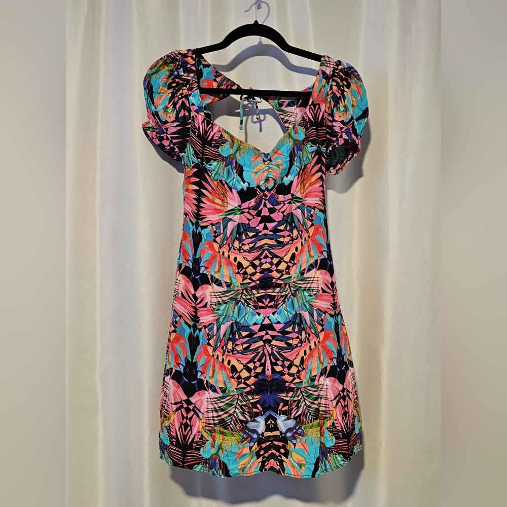 Desigual Arty Print Mini Dress Size Small